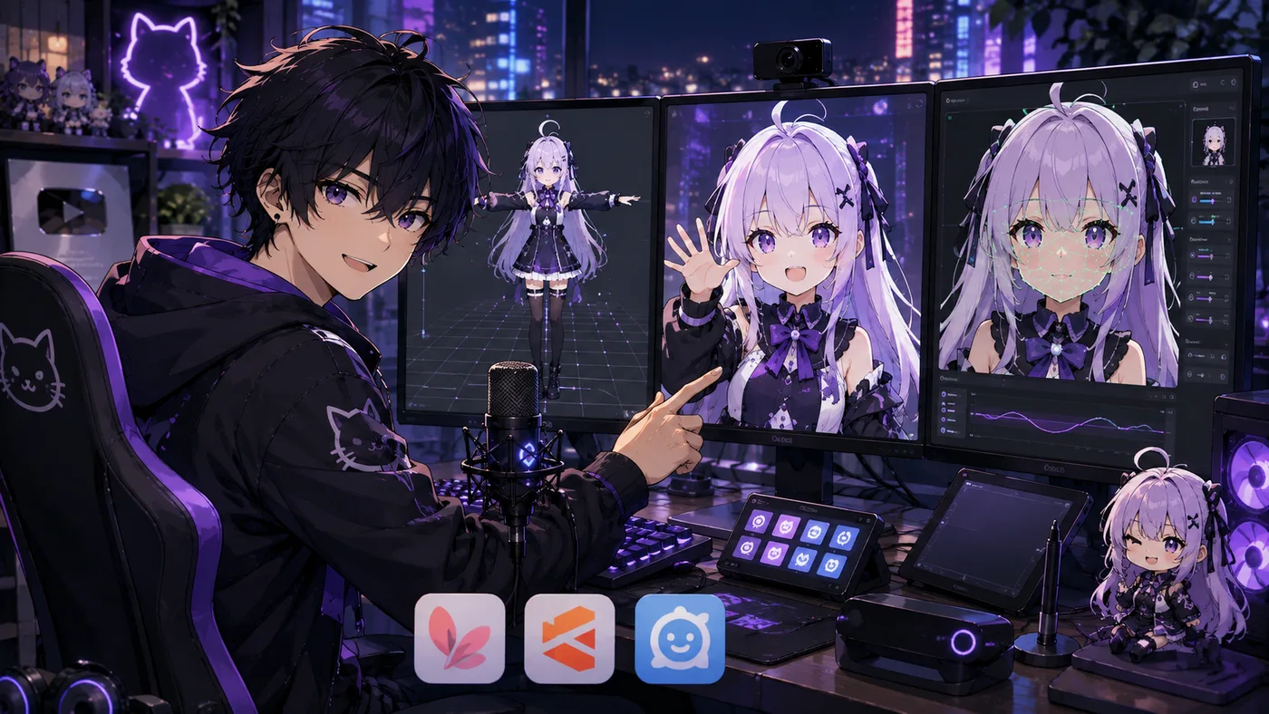 2026年版おすすめVTuberソフト：VTube Studio、Live2D、VSeeFace