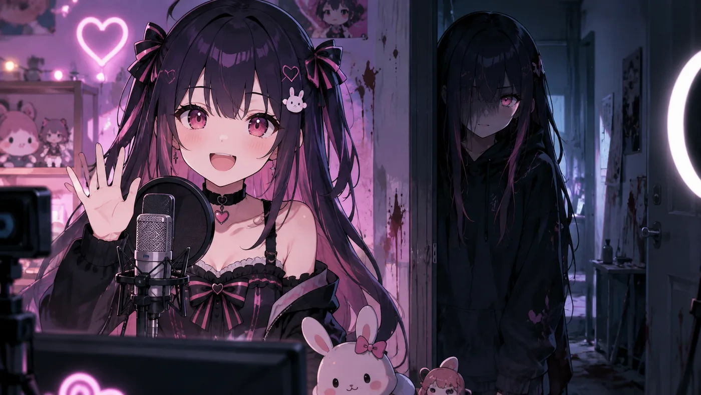 Minha VTuber favorita é assustadora na vida real: guia do mangá