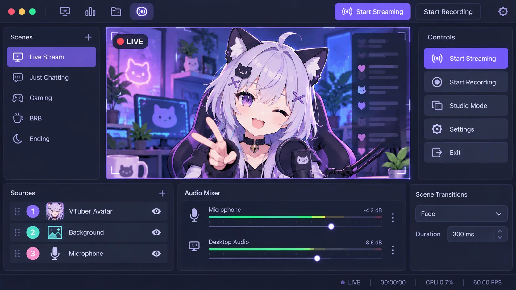 Configurar OBS con tu avatar