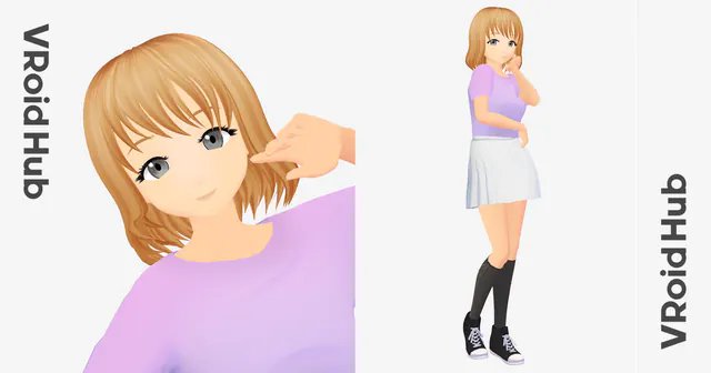 Basic free avatar VRM