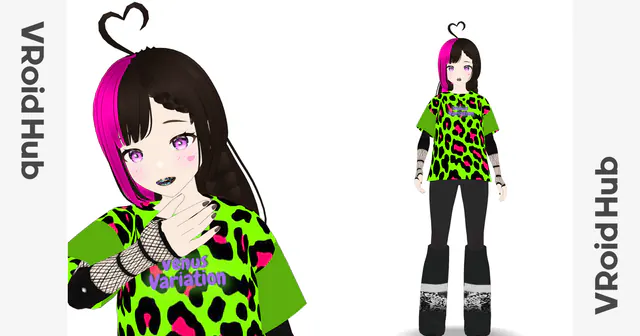 Comms Y2K free VTuber model