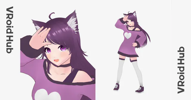 Sweater Catgirl VRM