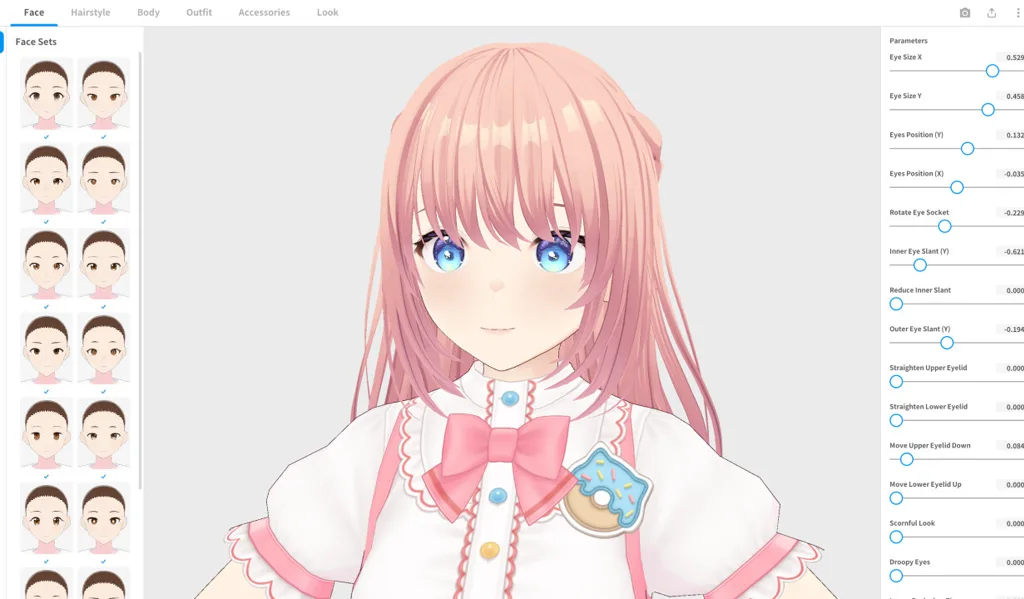 VRoid Studio VTuberソフトウェアアプリ