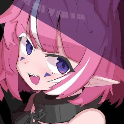 Camila — VTuber Imp (Camila Inpu) conhecida por Just Chatting caótico na Twitch